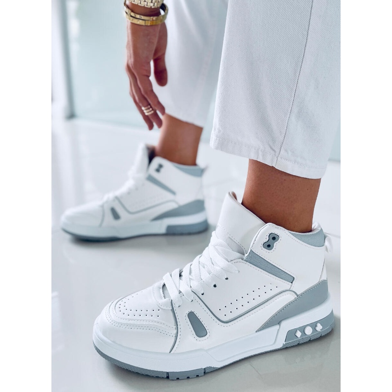 PA1 Liam Grey tenisice do gležnja bijela siva 1