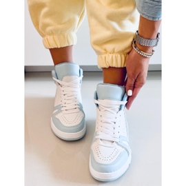 Tenisice do gležnja Liam Blue bijela plava 2