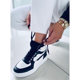 PA1 Myles crne visoke tenisice bijela crna 2