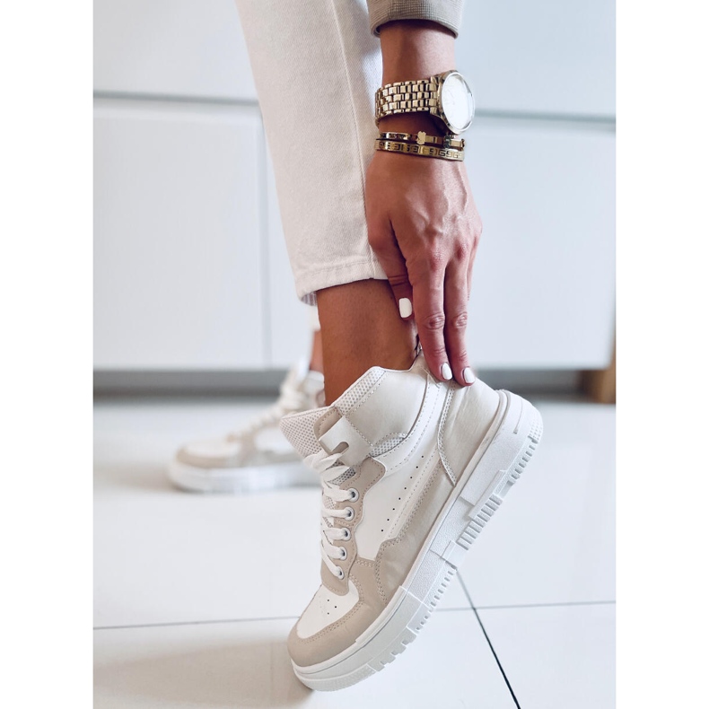 Myles Beige visoke tenisice bež 1