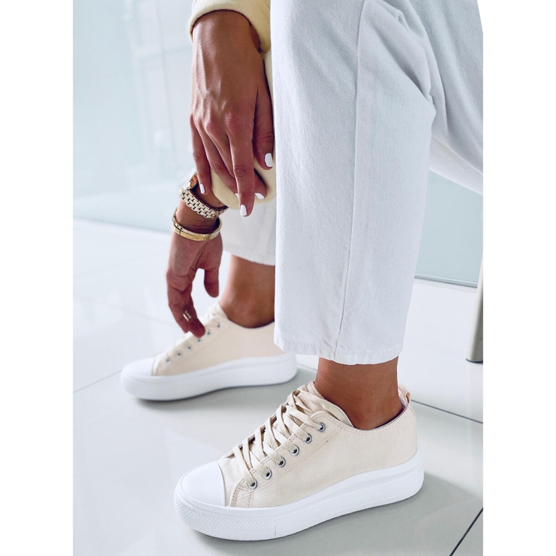 Ženske Ebbe Bež tenisice 1