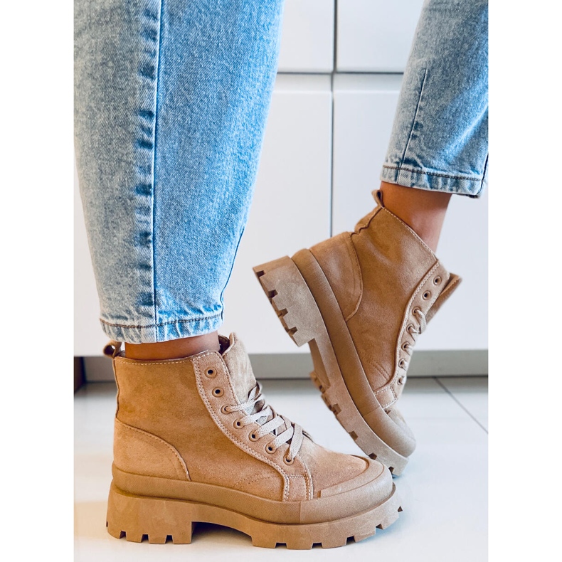 PA1 Baghra Khaki trekking tenisice bež kaki 2