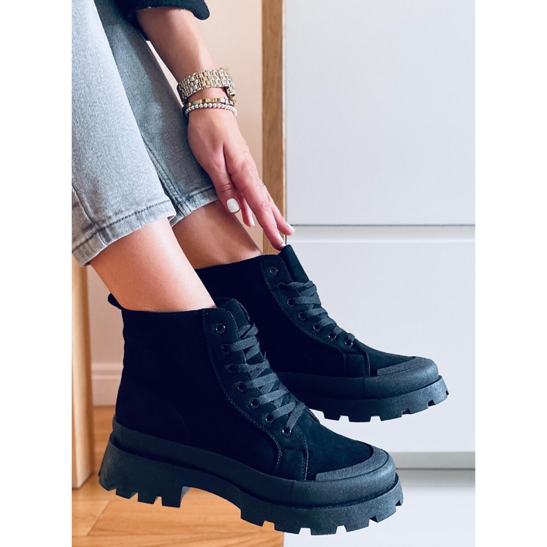 PA1 Baghra crne trekking tenisice crno 1