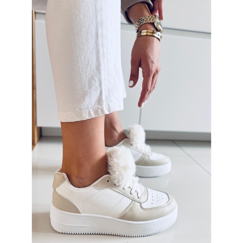 PA1 Lilith Beige ženske tenisice bež bijela 1