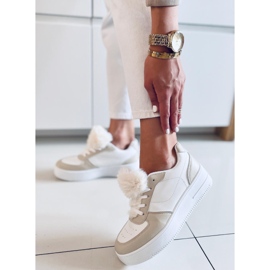 PA1 Lilith Beige ženske tenisice bež bijela 2