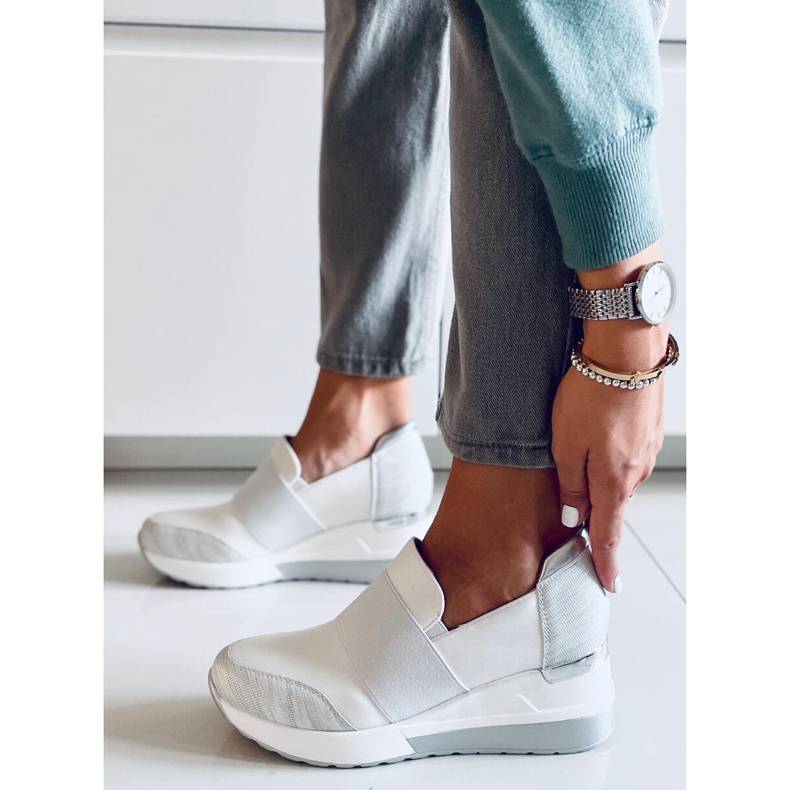 PA1 Wedge cipele Zelda White bijela 2