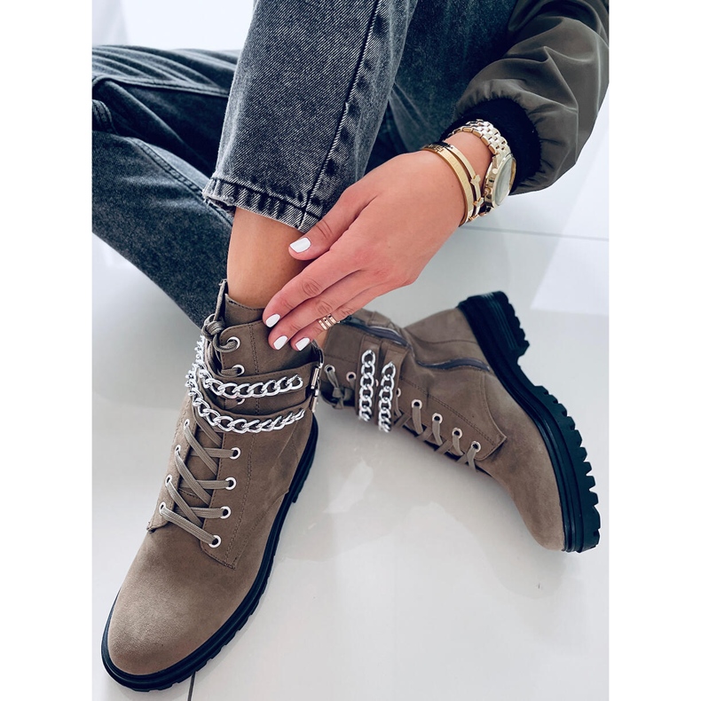 PA1 Vojne čizme Carden Green zelena 2