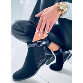 BM Francine crne ženske Chelsea čizme crno 1