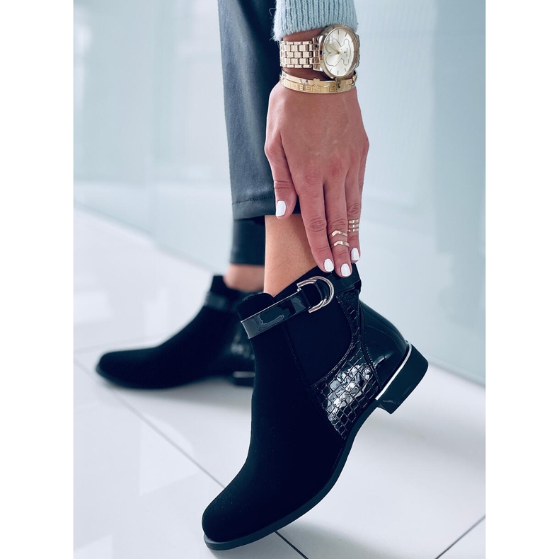 BM Francine crne ženske Chelsea čizme crna 2