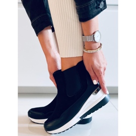 Čizme na klin Byers Negro crno 1