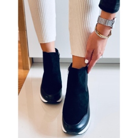 Čizme na klin Byers Negro crna 2