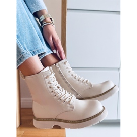 Potter bež bovver čizme 2