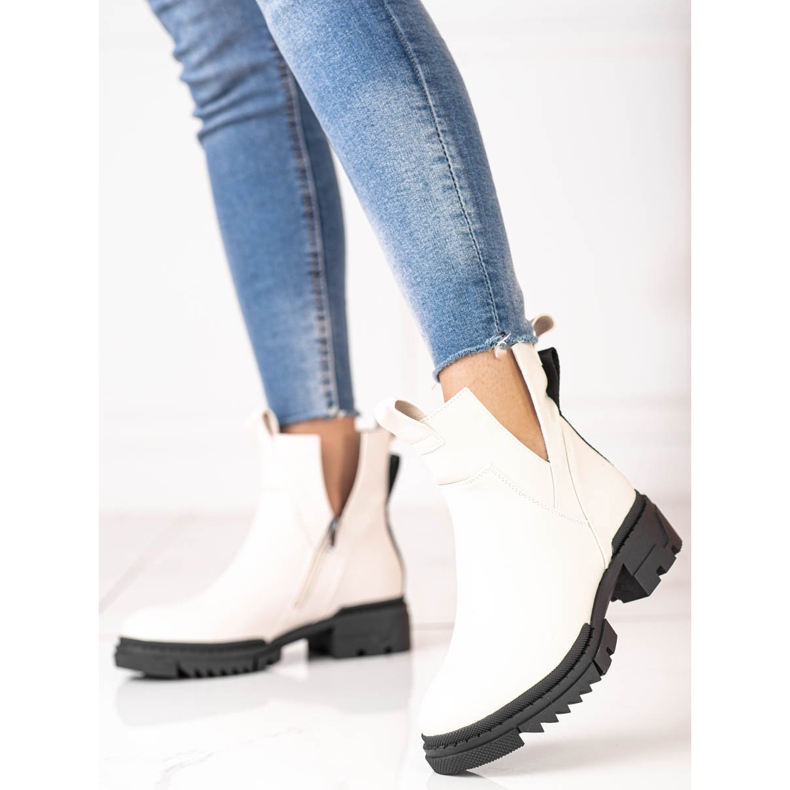 W. Potocki Krem ženske torbe s Potocki izrezom raznobojna 1