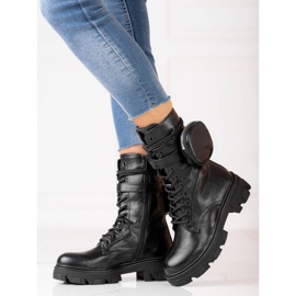 Crne ženske torbe s džepom crno 1