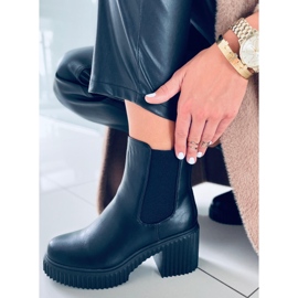 Janet Black čizme na visoku petu crna 2