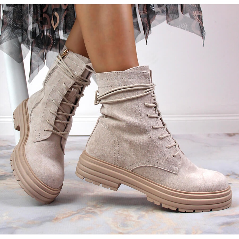 S.Barski Čizme Trapper, antilop bež S. Bararski 1