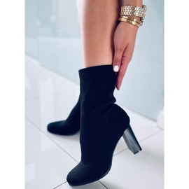 Hermione Black čizme s visokom petom crna 1