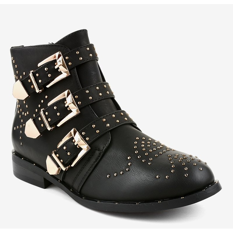 Crne izolirane Contreras čizme crno 1