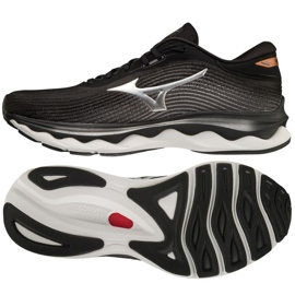 Mizuno Wave Sky 5 tenisice za trčanje J1GC210268 crna 1