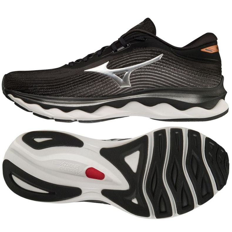 Mizuno Wave Sky 5 tenisice za trčanje J1GC210268 crna 1