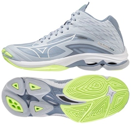 Mizuno Wave Lightning Z7 Mid W V1GC225002 tenisice za odbojku siva nijanse sive 1