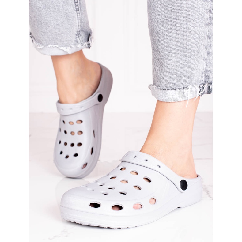 Lagane ženske papuče Shelovet sive boje siva 1