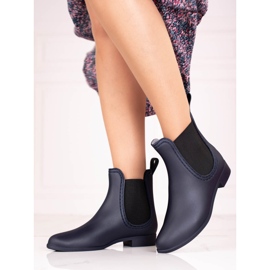 Shelovet mat tamnoplave ženske galoše mornarsko plava 1