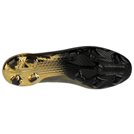 Adidas X Ghosted + Fg M FX9098 kopačke crna zlatni zlatni 3