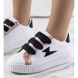 Bijele Pitmerden tenisice bijela crna 1