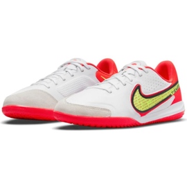 Nike Tiempo Legend 9 Academy Ic Jr DA1329 176 nogometne cipele žuta, bijela, višebojna bijela 1