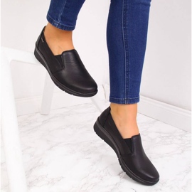 Helios Kožne, natikače crna 2