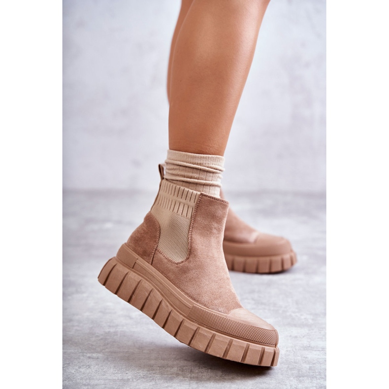 FB2 Moderne natikače na tamnobež Jenna platformi 1