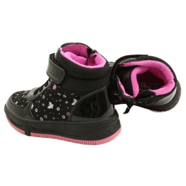American Club Američke čizme Tople čizme XD66 crne crno ružičasta 6