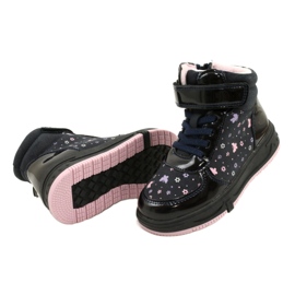 American Club American Boots Tople čizme XD66 Mornarsko plave mornarsko plava ružičasta 4