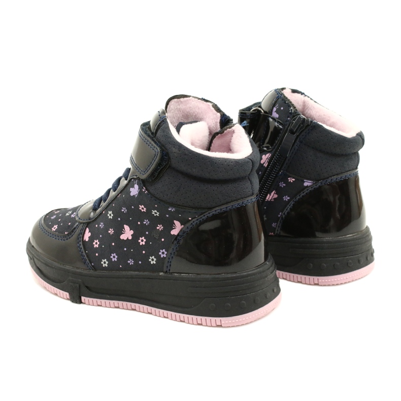 American Club American Boots Tople čizme XD66 Mornarsko plave tamnoplava ružičasta 6