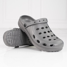 Lagane muške sive papuče Shelovet siva 1