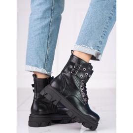 Ažur ženske torbe na platformi Shelovet crno 2