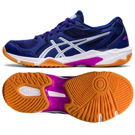 Asics Gel-Rocket 10 W 1072A056 405 tenisice za odbojku mornarsko plava plava i tamnoplava 1