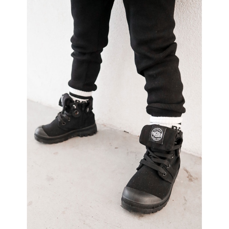 PA1 Dječje visoke tenisice crne Tobby crna 1