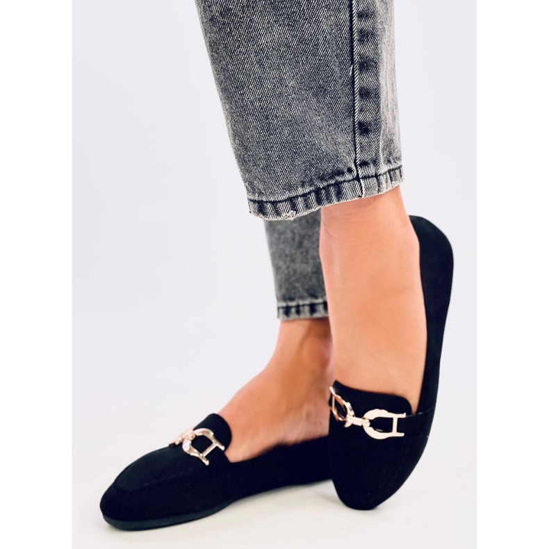 Catalina Crne ženske mokasinke crno 2