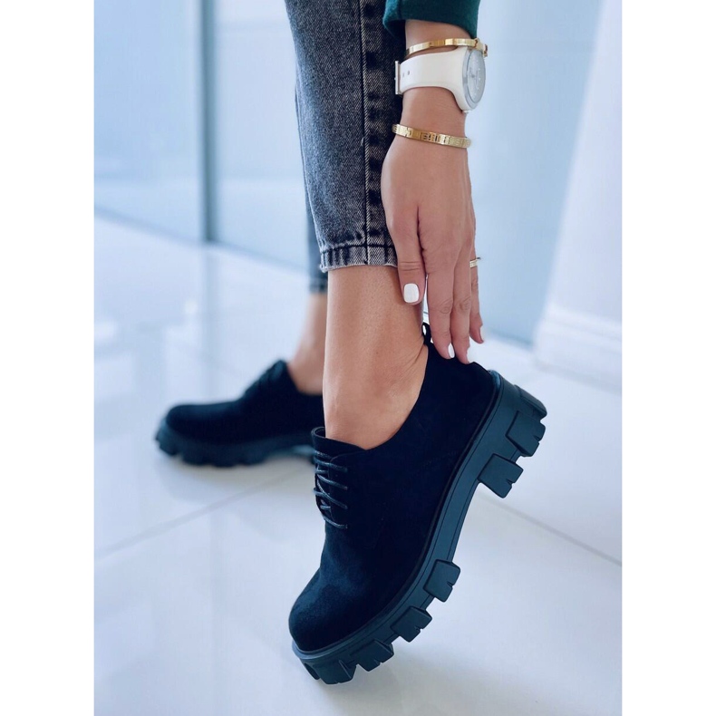 BM Mokasine na debelom Apoll Black potplatu crna 1