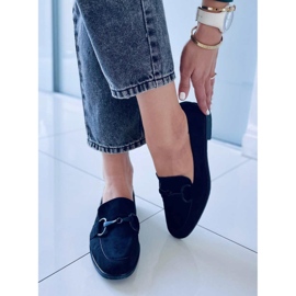 BM Isidora Crne ženske mokasinke crno 1