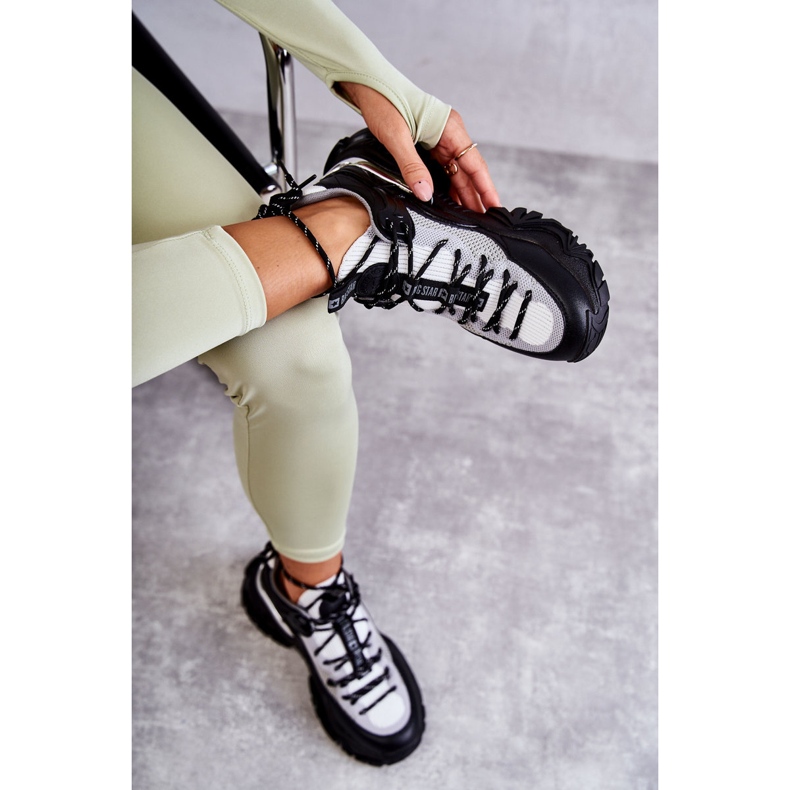 Ženska sportska obuća Memory Foam System Big Star KK274053 crno-siva 1