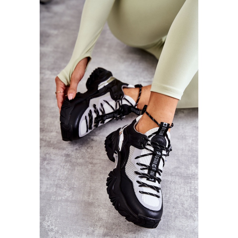 Ženska sportska obuća Memory Foam System Big Star KK274053 crno-siva 2