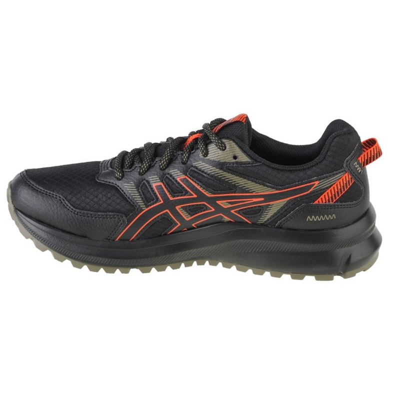 Asics Trail Scout 2 M 1011B181-007 tenisice za trčanje crna narančasta zlatni 1