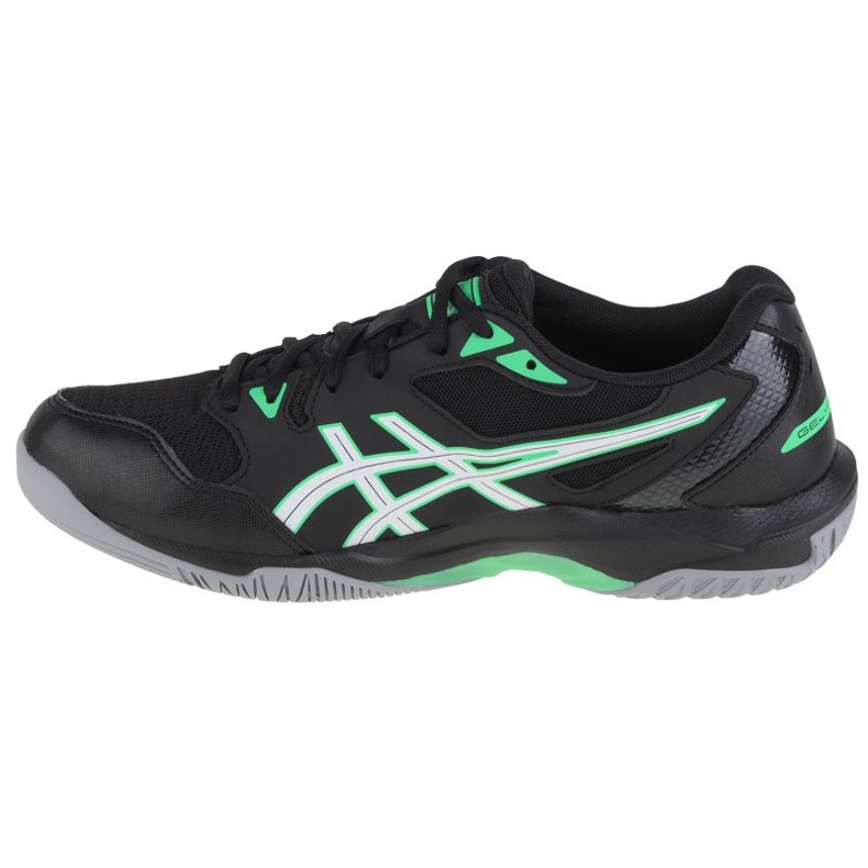 Asics Gel-Rocket 10 M 1071A054-012 tenisice za odbojku crna crna 1