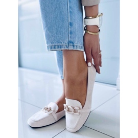 Carla Nude ženske loaferice bež 2