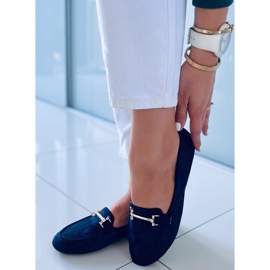 Kubra Navy ženske mokasinke plava 1