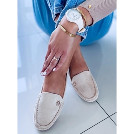 PA1 Ženske Sekue bež mokasinke 2