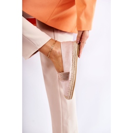 Ženske espadrile s ružičastim kubičnim cirkonima ružičasta 4